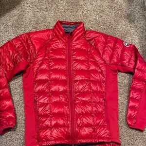 Canada Goose Red Hybrid Down Jacket - new without tags